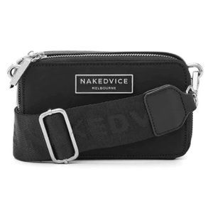 NEW Nakedvice Lexie Bag in Black/Silver